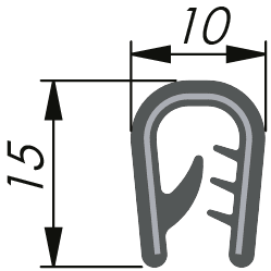 Edge Protection Profile PVC