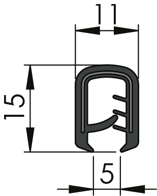 Edge Protection Profile PVC Edge Protection Profile PVC