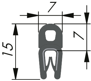 Sealing Profile PVC/EPDM Sealing Profile PVC/EPDM