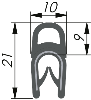 Sealing Profile PVC/EPDM Sealing Profile PVC/EPDM