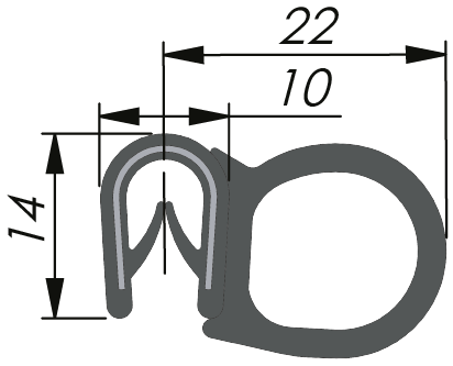 Sealing Profile PVC/EPDM Sealing Profile PVC/EPDM