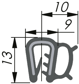 Sealing Profile EPDM