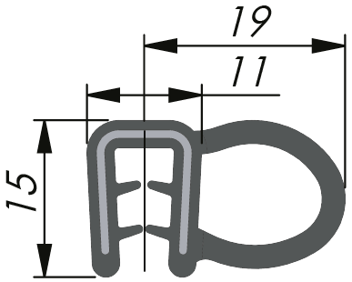 Sealing Profile EPDM