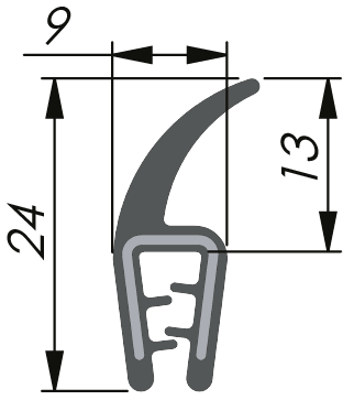 Sealing Profile EPDM