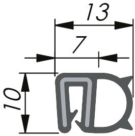 Sealing Profile EPDM