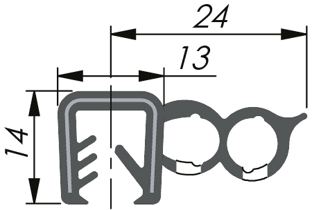 Sealing Profile EPDM