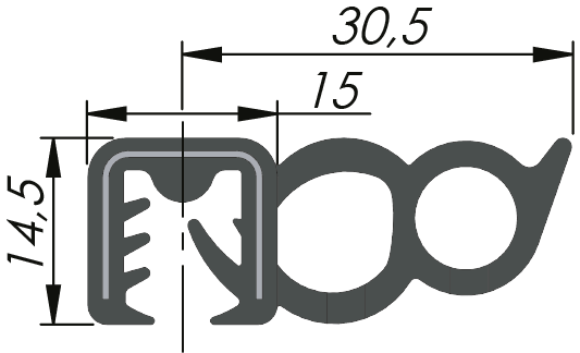 Sealing Profile EPDM