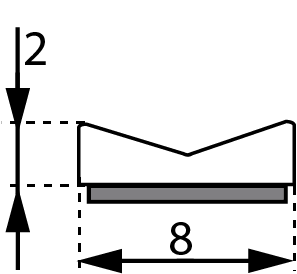 Sealing M-profiles Sealing M-profiles