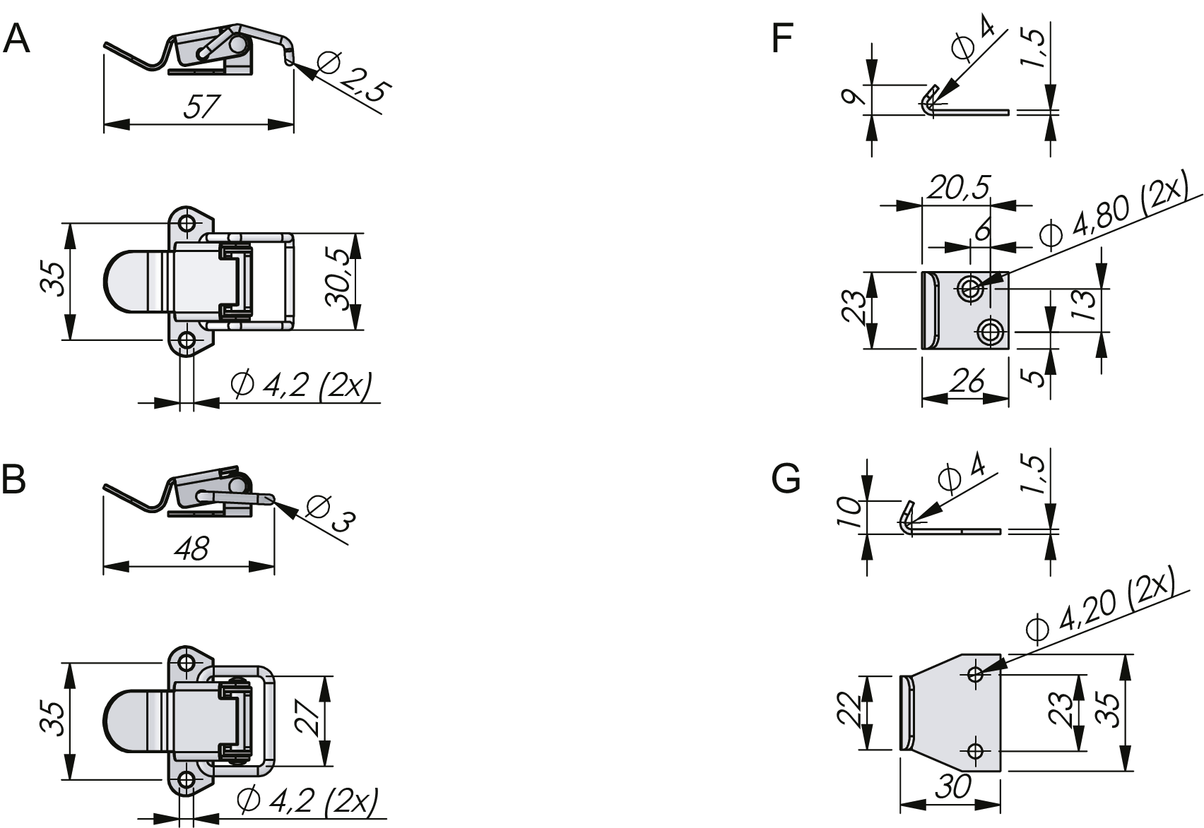 Fecho de Tração com Engate