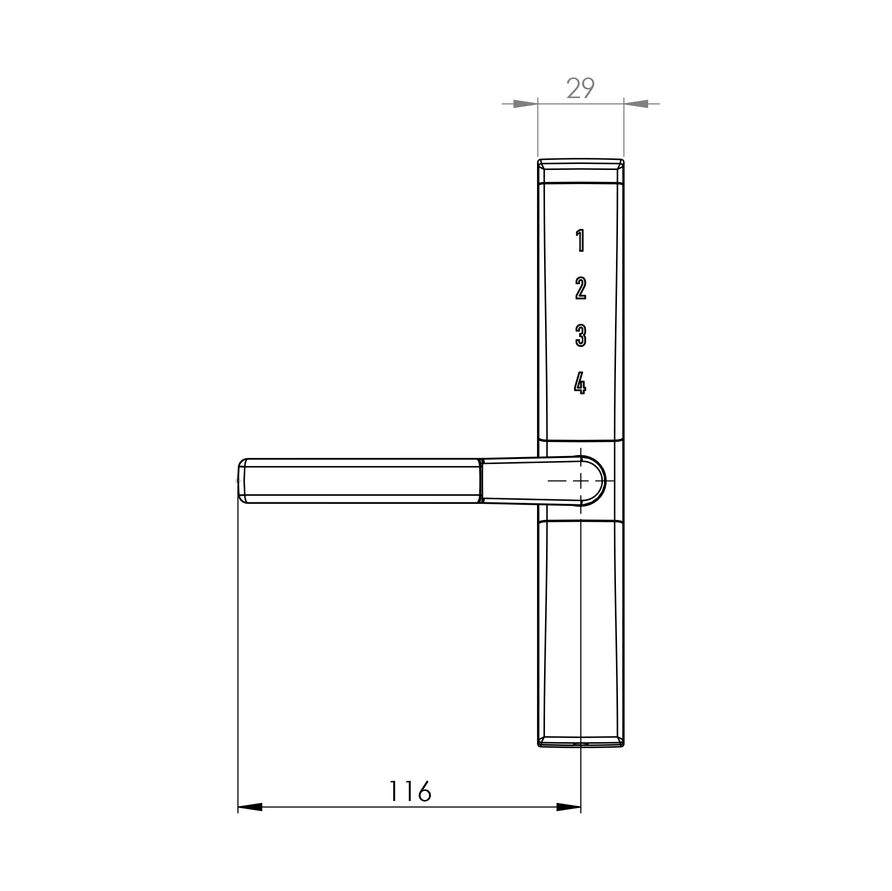 Vision Home Digital Handle Latch Bolt Right Vision Home Digital Handle Latch Bolt Right