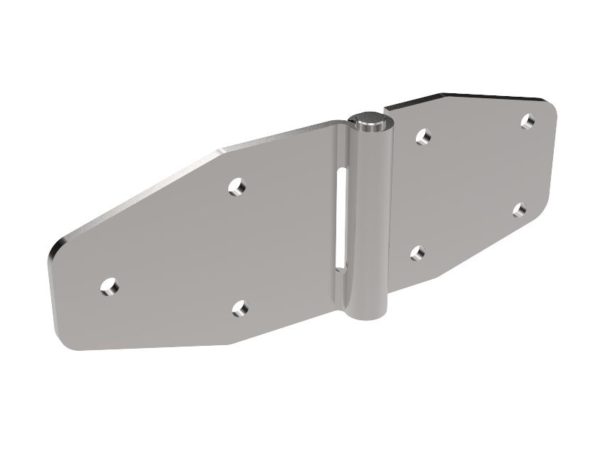 External Heavy-Duty Hinge 180° External Heavy-Duty Hinge 180°