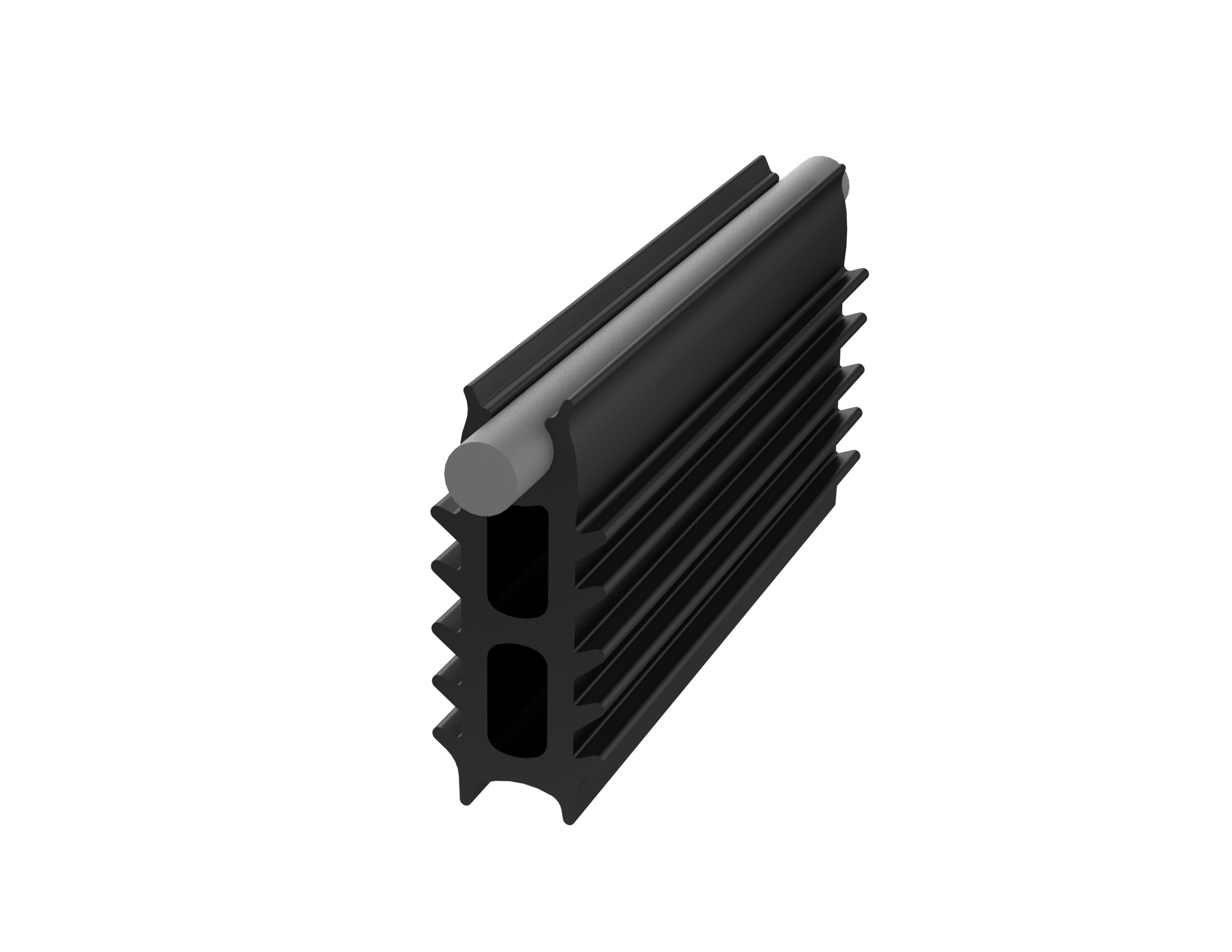 Sealing Profiles for Fire Prevention - with Expanding Cord Insert Sealing Profiles for Fire Prevention - with Expanding Cord Insert