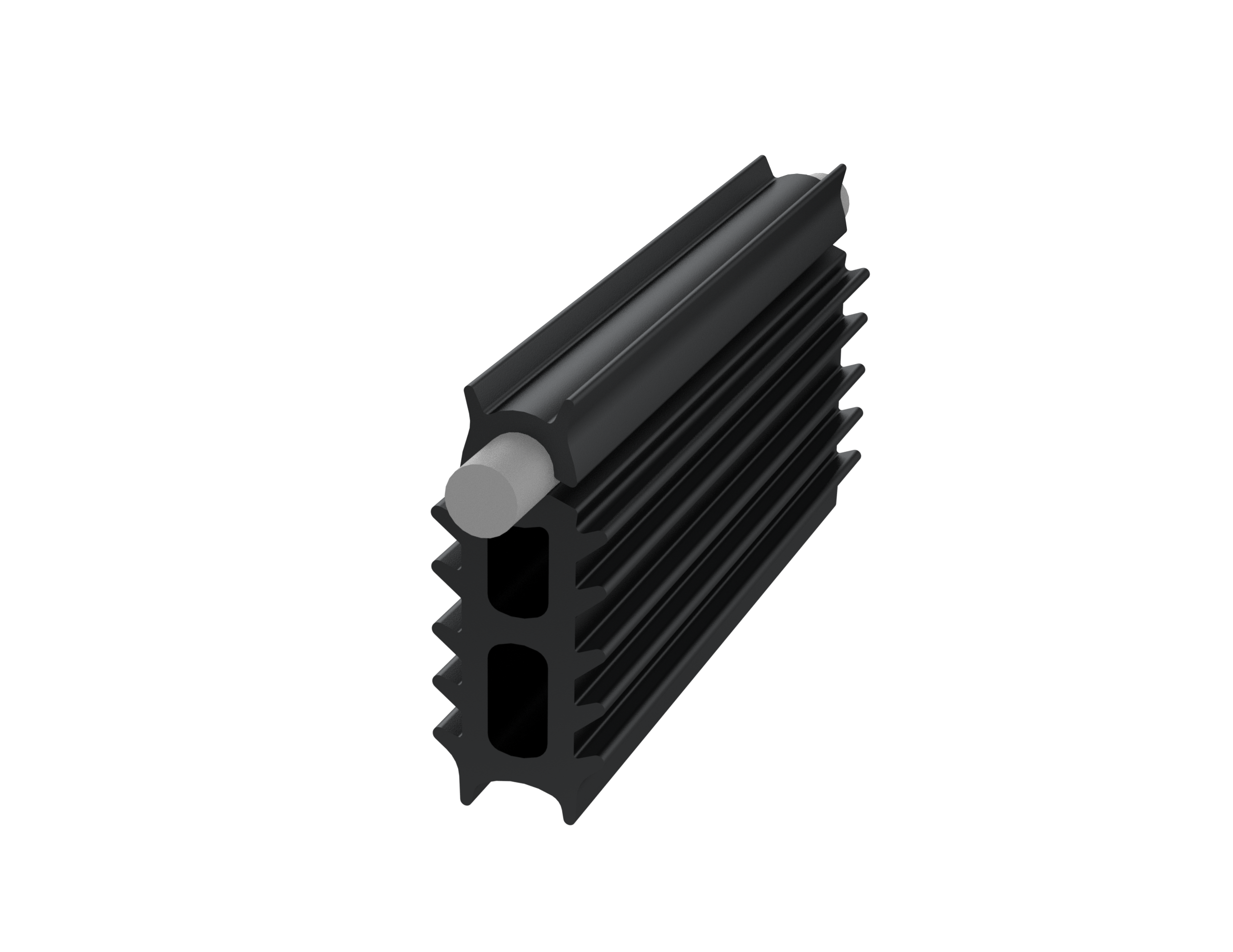 Sealing Profiles for Fire Prevention - with Expanding Cord Insert Sealing Profiles for Fire Prevention - with Expanding Cord Insert