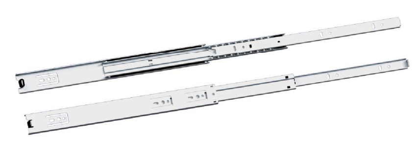 Drawer slide 3-part 36 mm