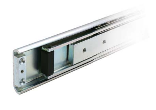 Drawer slide 3-part 75 mm