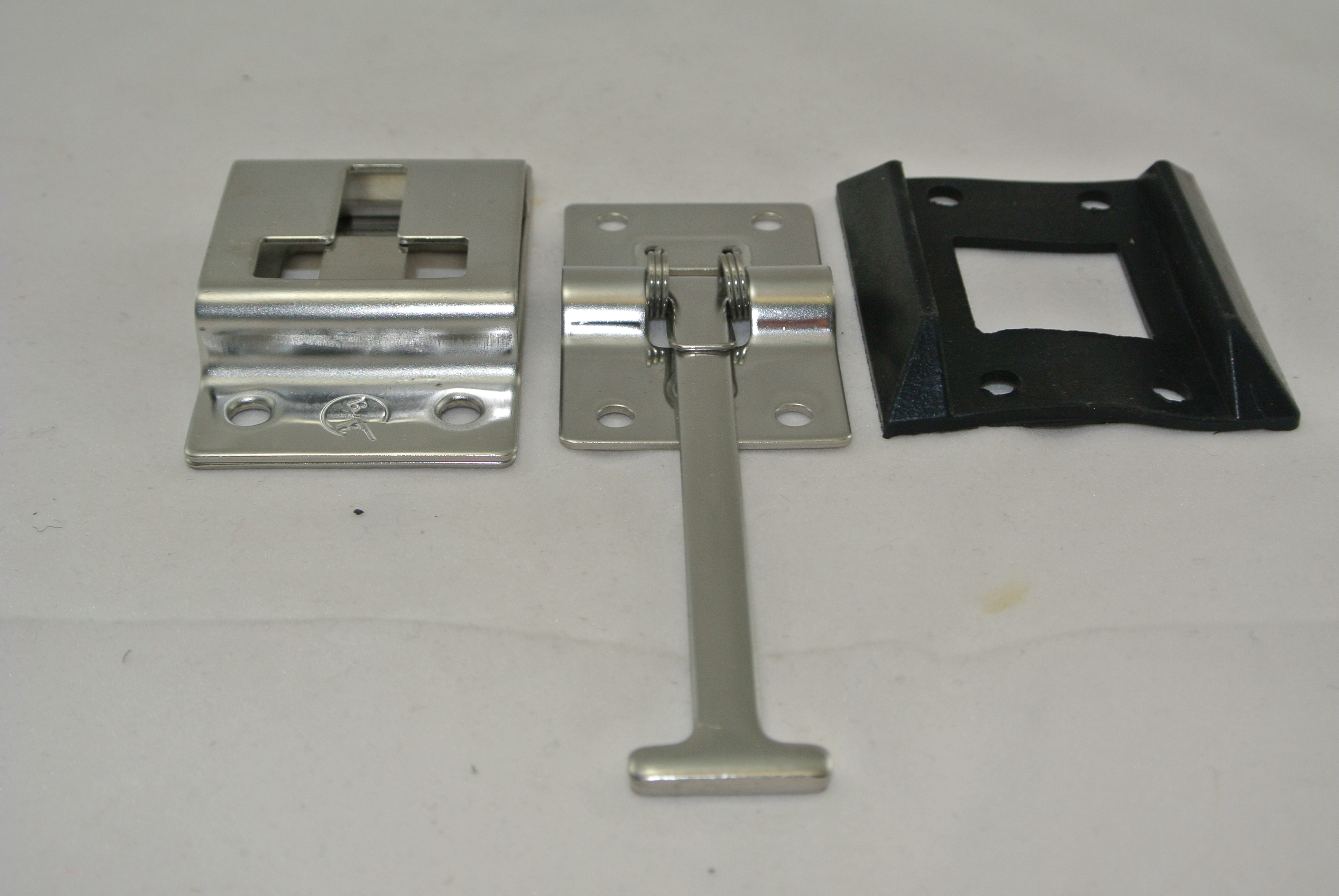 Metal door retainer Metal door retainer