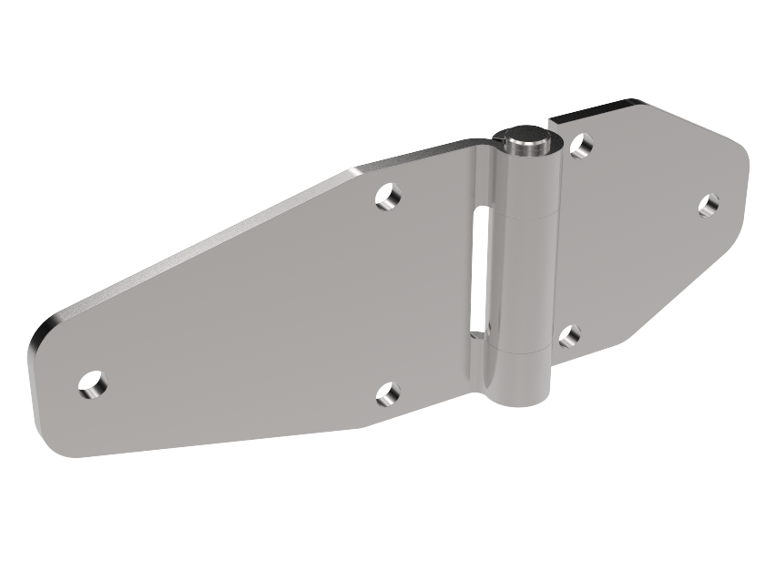 External Heavy-Duty Hinge 180° Stainless Steel External Heavy-Duty Hinge 180° Stainless Steel